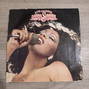 Live and More Donna Summer Vinyl Record